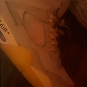 Jordan 4s Off-white Sail Mens